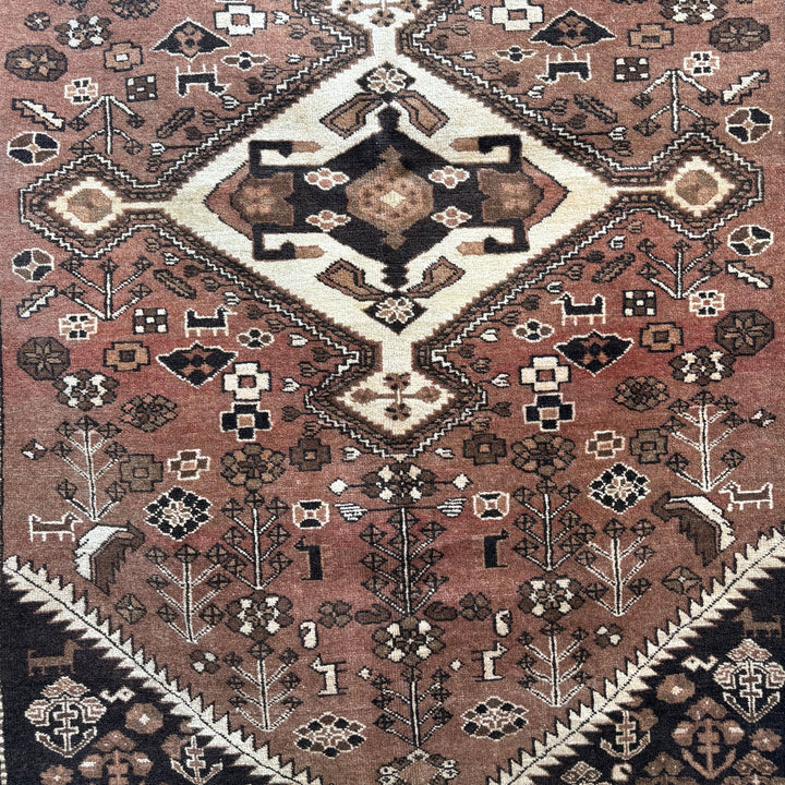 Mitti Sarkhati, one-of-a-kind Afghan rug — additional view