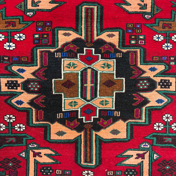 Zariya Baluchi One-OF-A-Kind-Afghan Rug