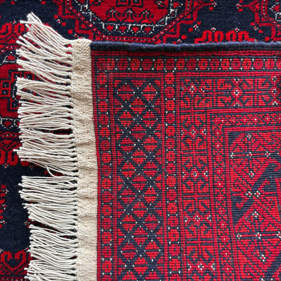 Zeenat Sareki One-OF-A-Kind-Afghan Rug