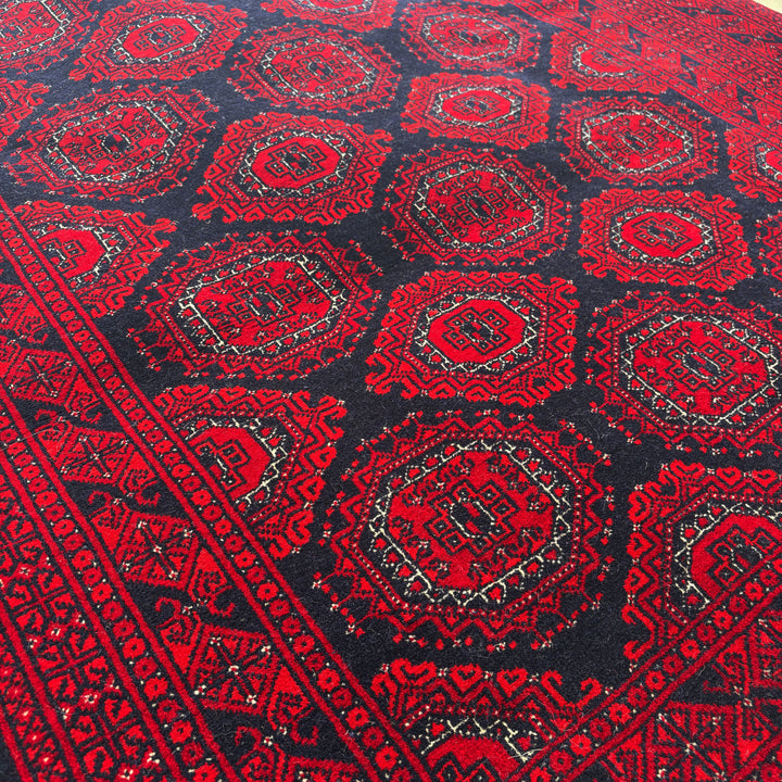 Zeenat Sareki One-OF-A-Kind-Afghan Rug
