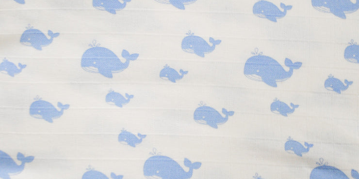 Organic Quilt - Whale