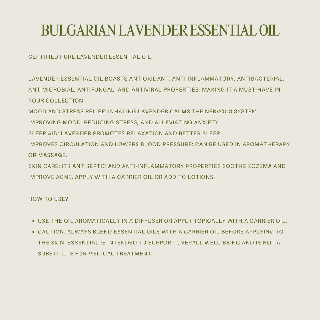 BULGARIAN LAVENDER - 15 ML