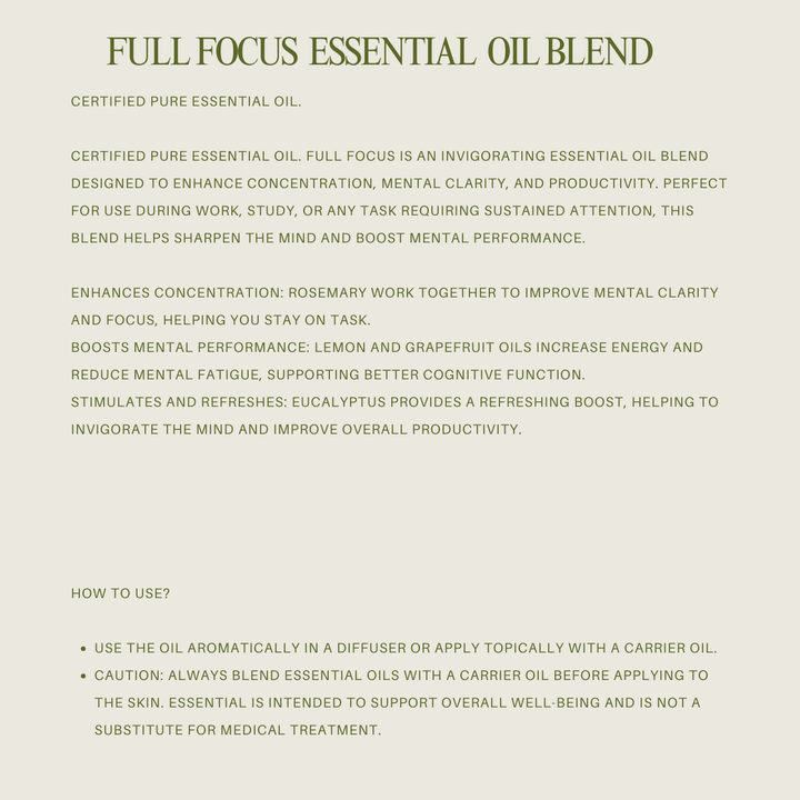 FULL FOCUS - 15 ML