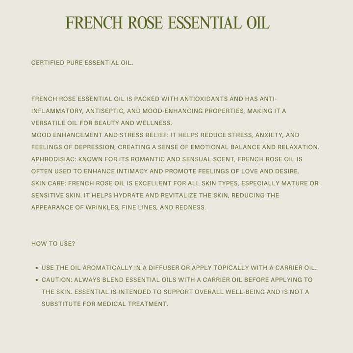 FRENCH ROSE - 15 ML