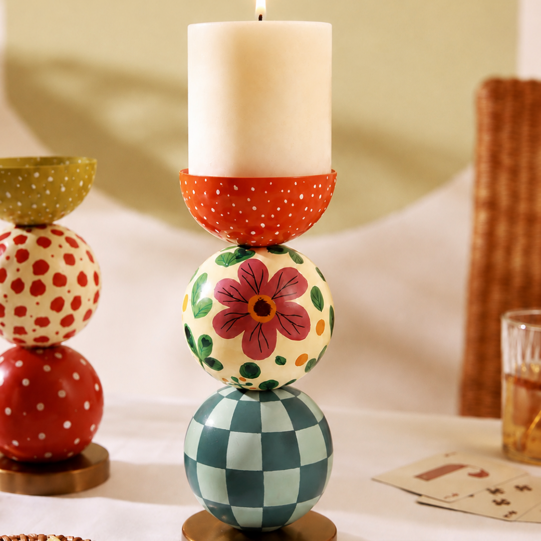 Bloom Boom - Candle Stand With Candle