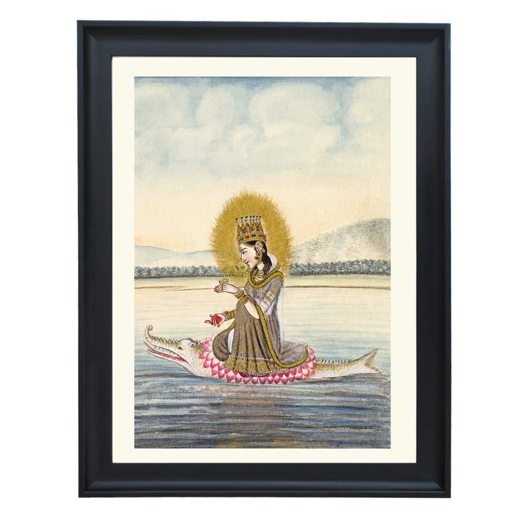 The Divine Flow of Ganga Art Print