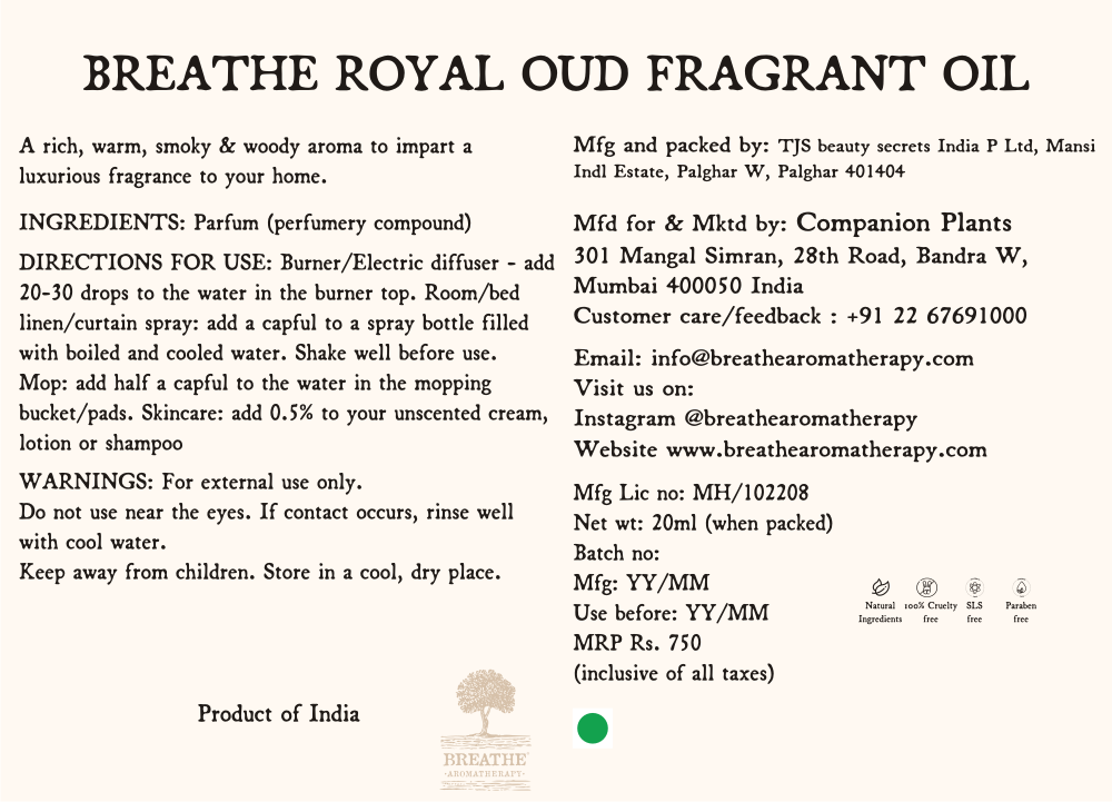 Royal Oud Fragrant Oil