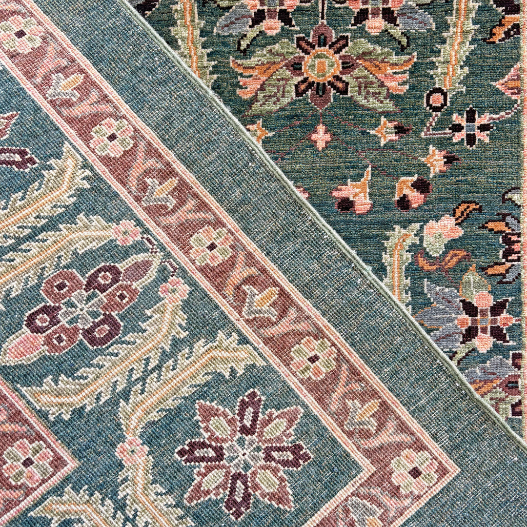 Sabz Chobi, one-of-a-kind Afghan rug — additional view