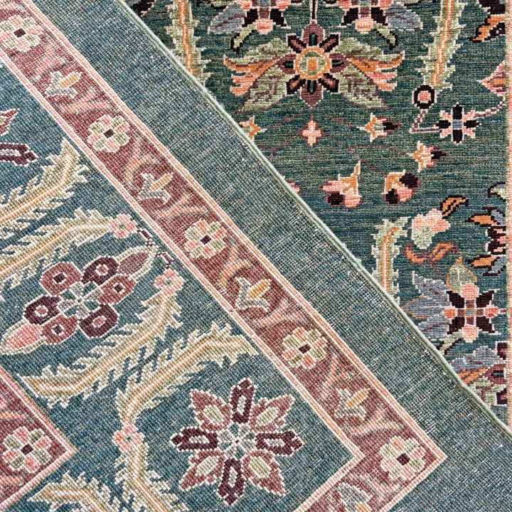 Sabz Chobi, one-of-a-kind Afghan rug — additional view
