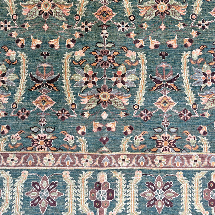 Sabz Chobi, one-of-a-kind Afghan rug — detail