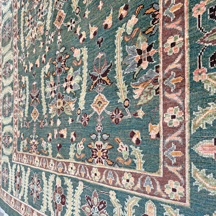Sabz Chobi, one-of-a-kind Afghan rug — additional view