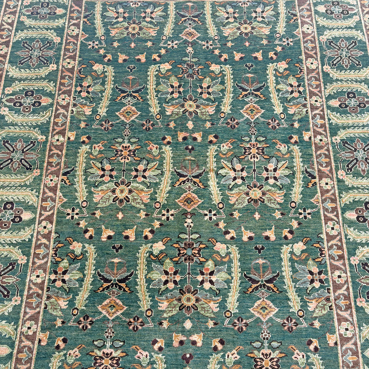 Sabz Chobi, one-of-a-kind Afghan rug — additional view