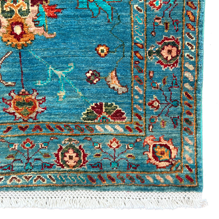 Firoza Chobi, one-of-a-kind Afghan rug — additional view
