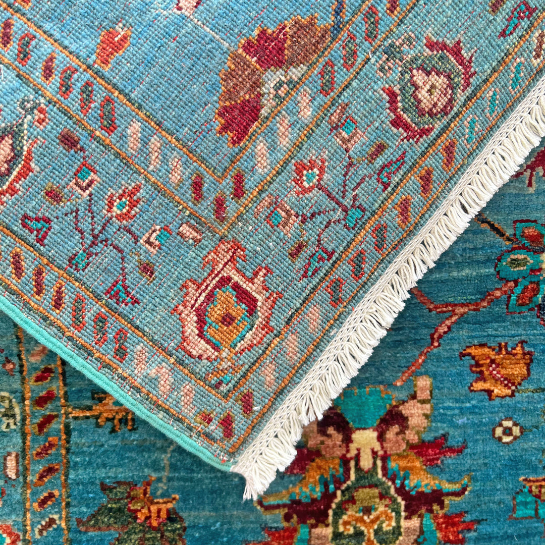 Firoza Chobi, one-of-a-kind Afghan rug — additional view