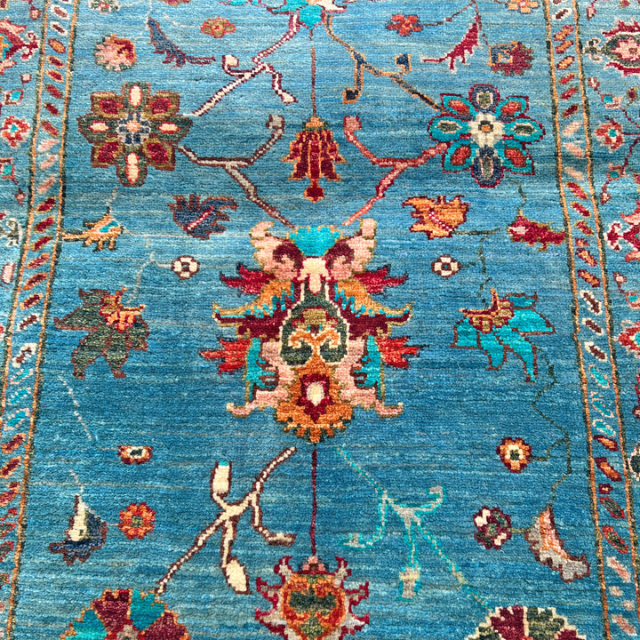 Firoza Chobi, one-of-a-kind Afghan rug — additional view