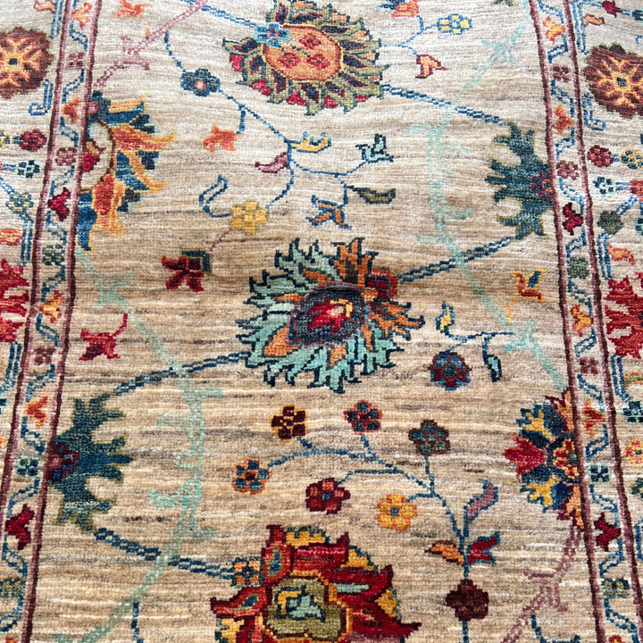 Champa Chobi, one-of-a-kind Afghan rug — detail