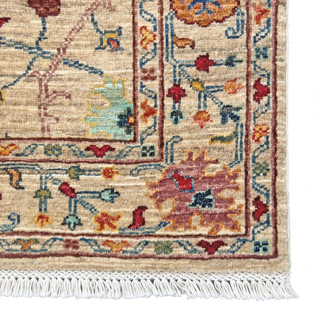 Champa Chobi, one-of-a-kind Afghan rug — additional view