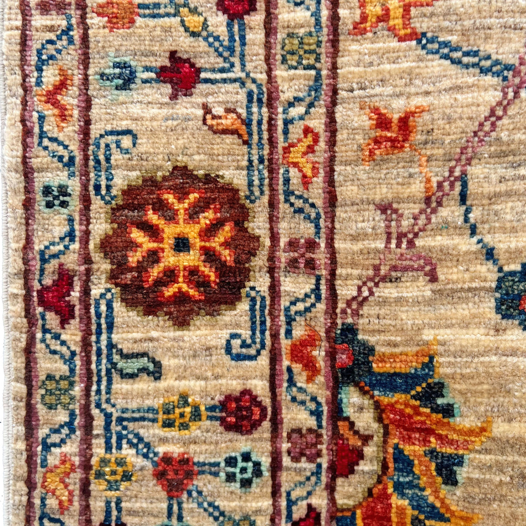 Champa Chobi, one-of-a-kind Afghan rug — additional view