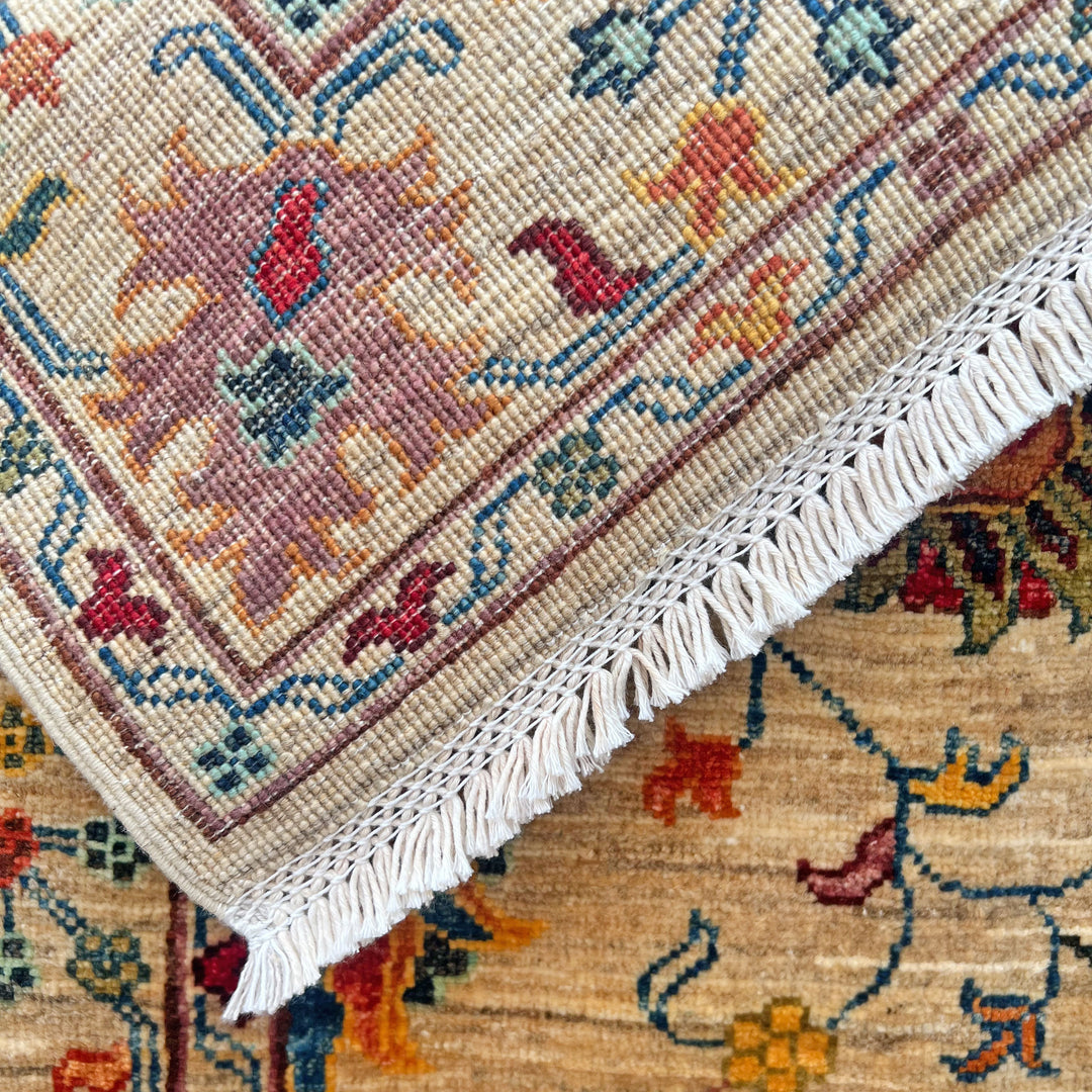 Champa Chobi, one-of-a-kind Afghan rug — additional view