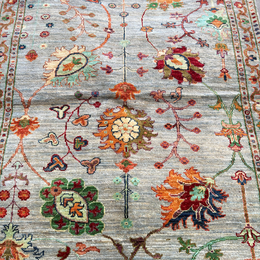 Dhuan Chobi, one-of-a-kind Afghan rug — detail