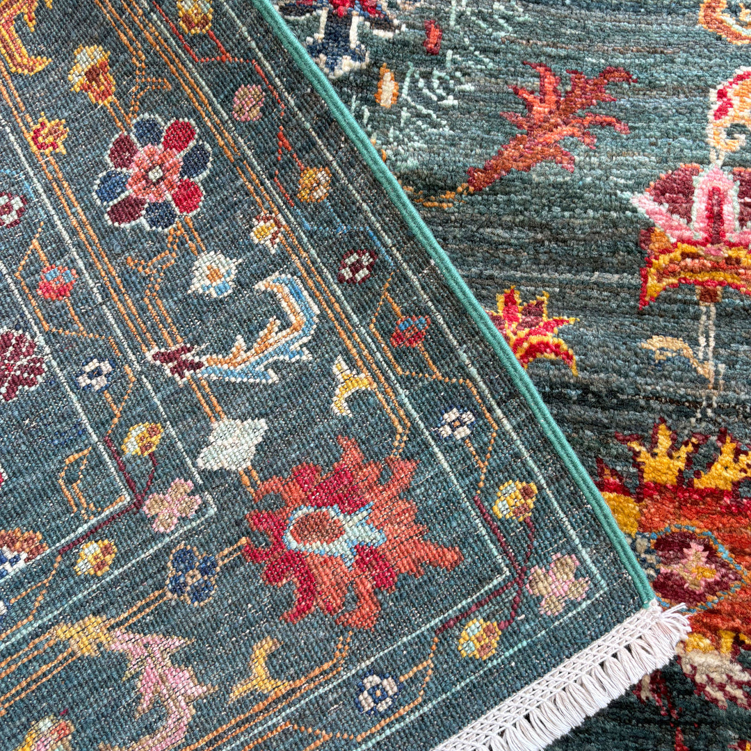 Jangal Chobi, one-of-a-kind Afghan rug — additional view