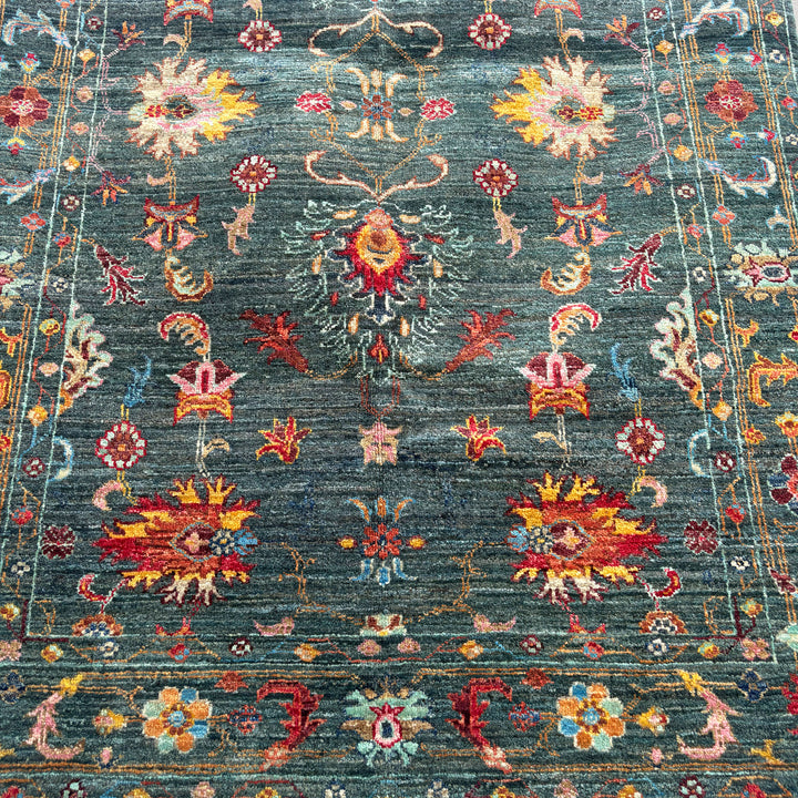 Jangal Chobi, one-of-a-kind Afghan rug — detail