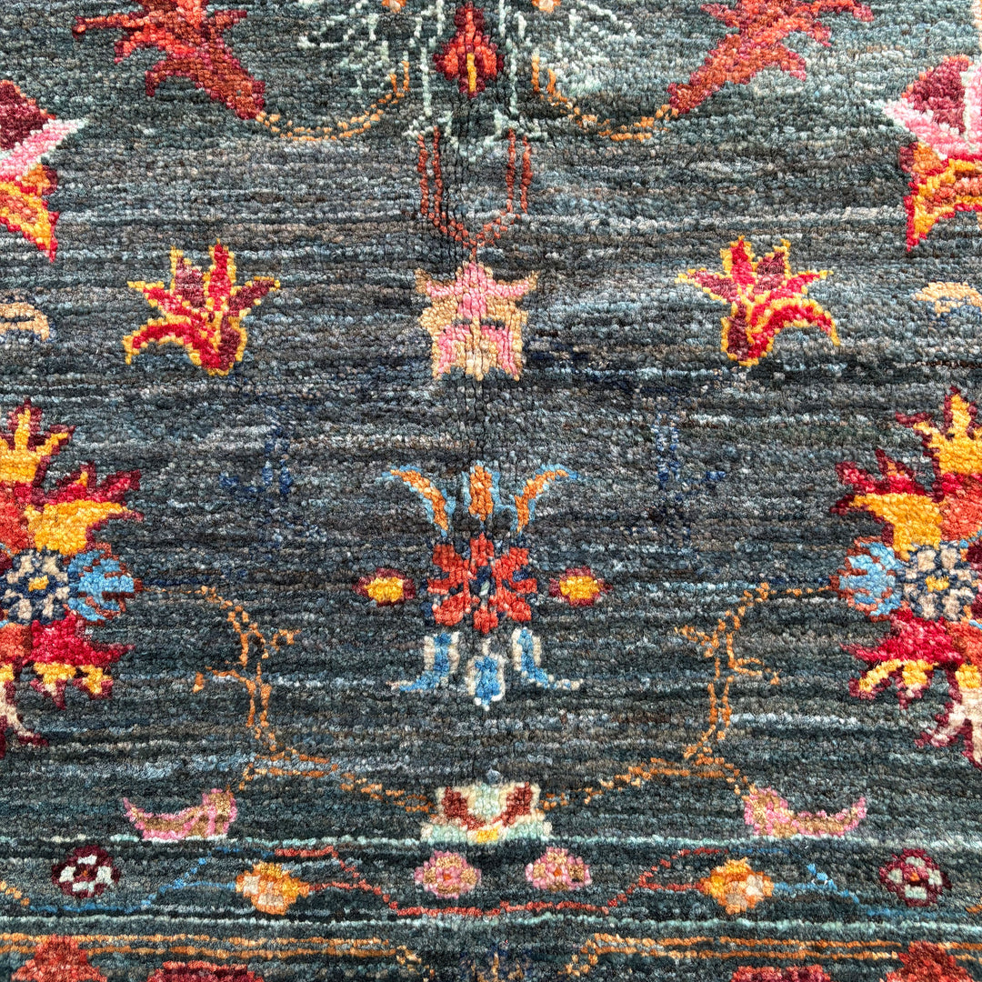 Jangal Chobi, one-of-a-kind Afghan rug — additional view