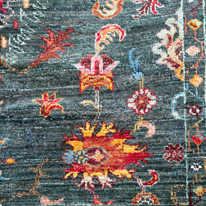 Jangal Chobi, one-of-a-kind Afghan rug — additional view