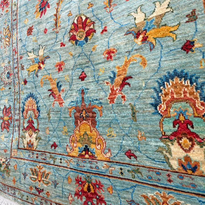 Chashma Chobi, one-of-a-kind Afghan rug — detail