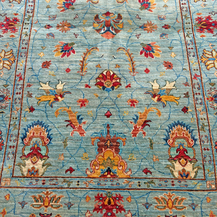 Chashma Chobi, one-of-a-kind Afghan rug — additional view
