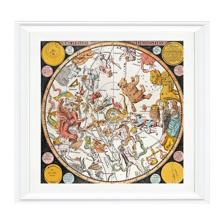 Celestial Hemisphere Art Print