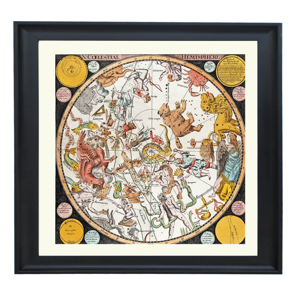 Celestial Hemisphere Art Print