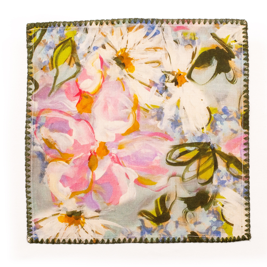 Cocktail Napkins - Pink Floral