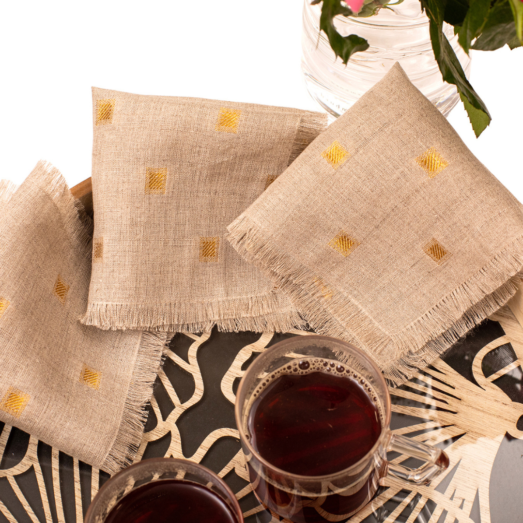 Cocktail Napkins - Natural