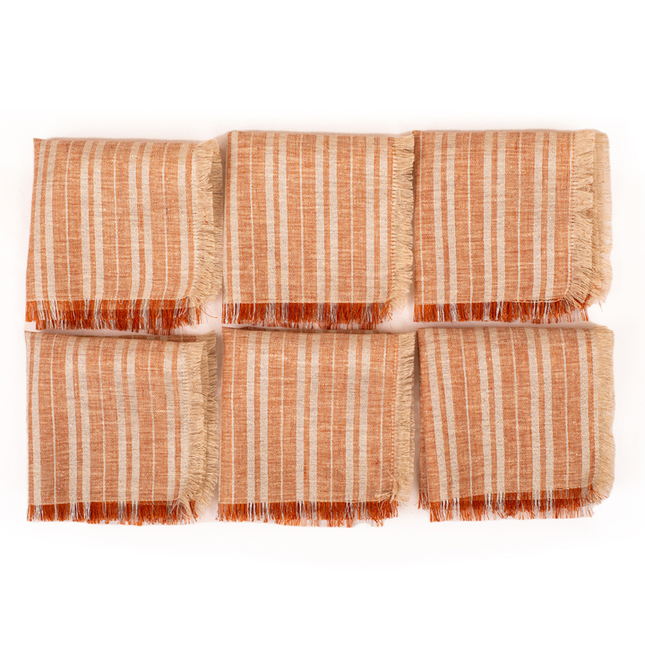 Cocktail Napkins - Striped