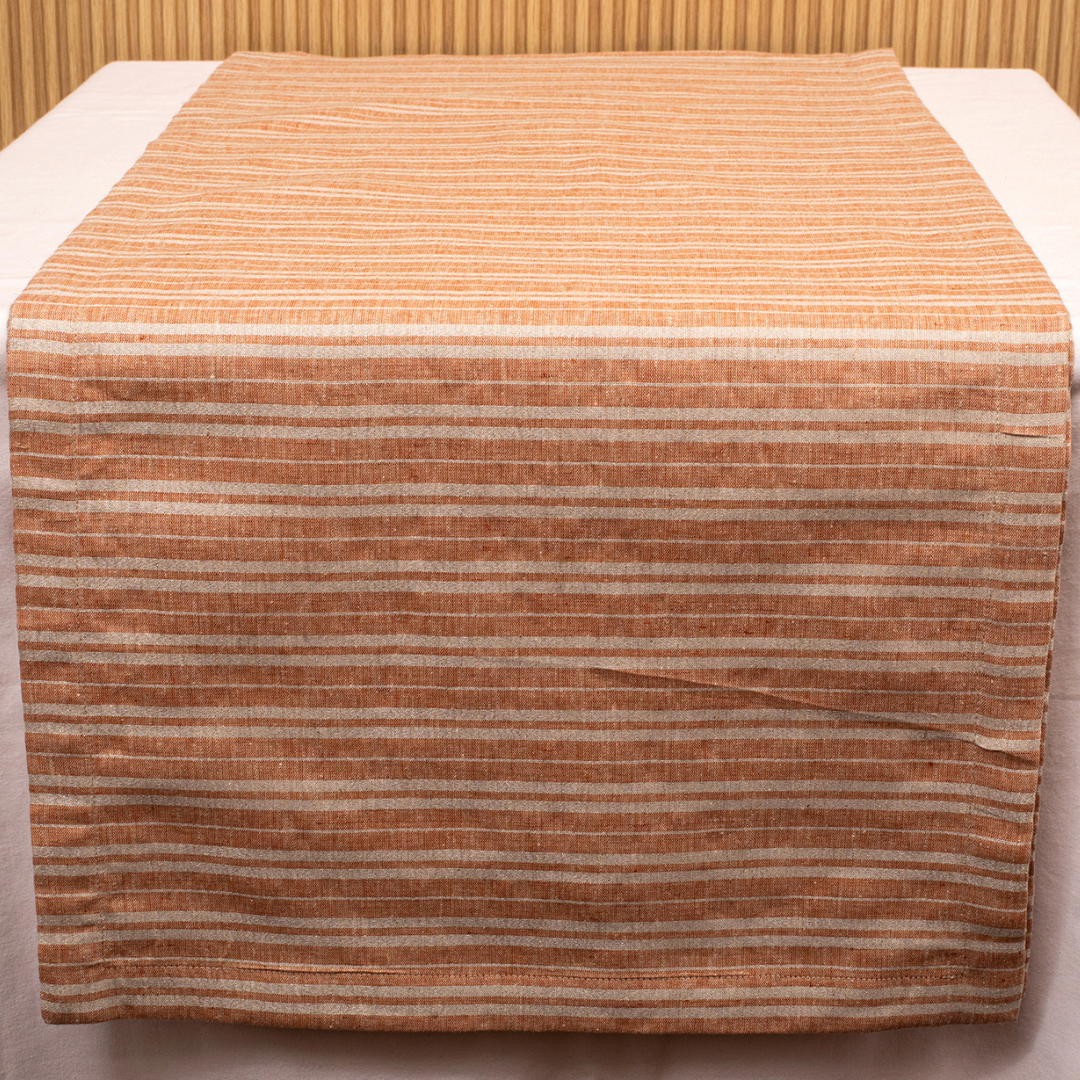 Rust and Silver Striped - Runner