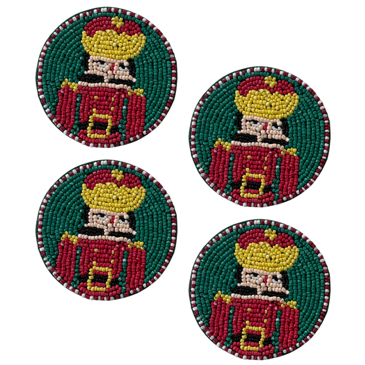 Beaded Nutcracker - Coasters