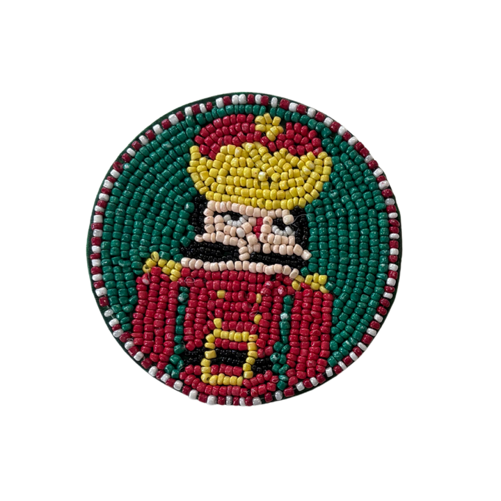 Beaded Nutcracker - Coasters