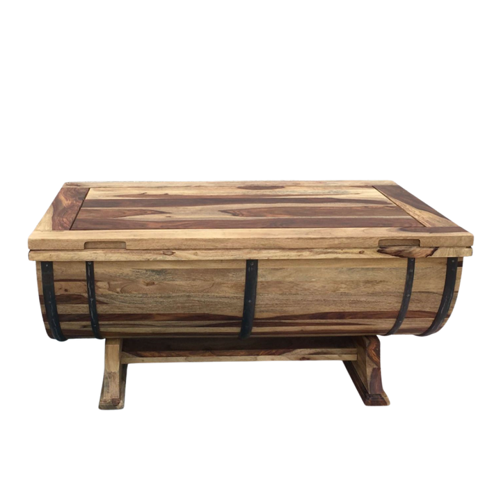 Barrel Storage Coffee Table