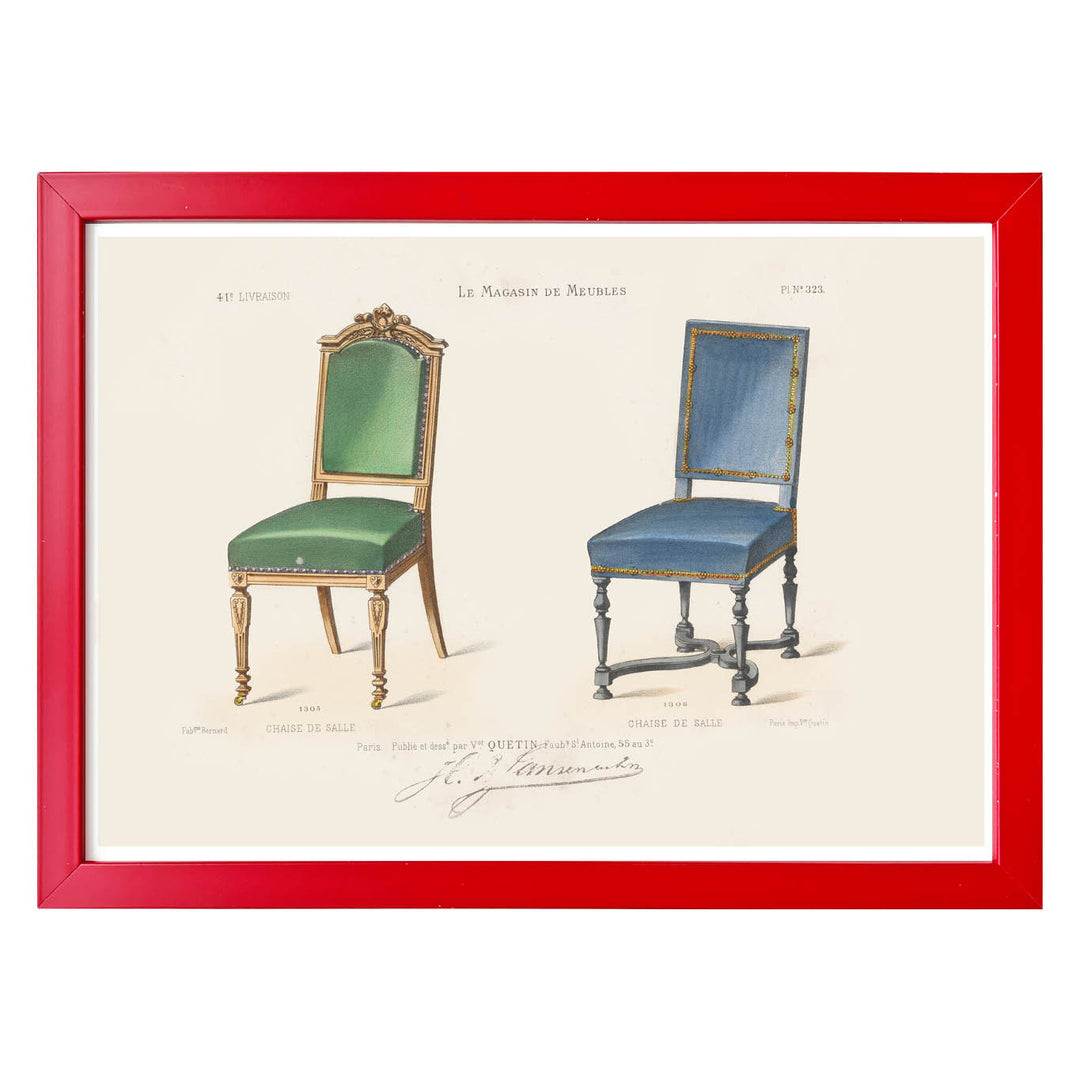 Chaise de Salle By Désiré Guilmard Art Print