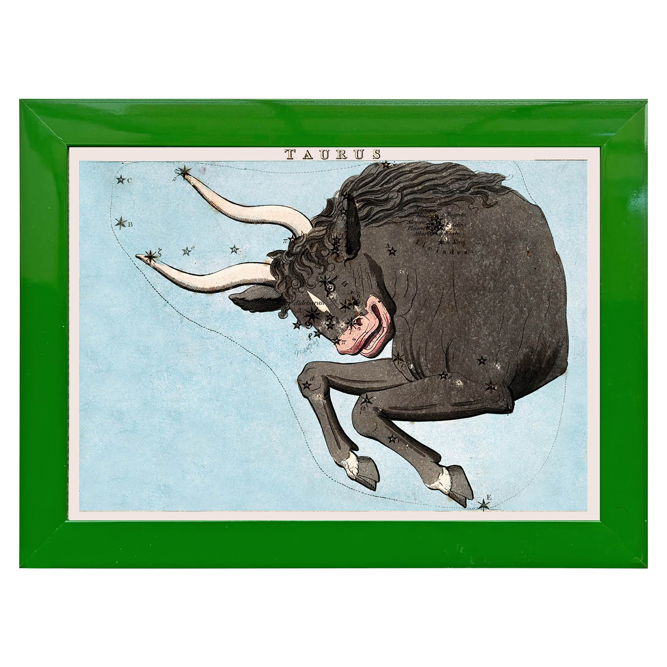 Taurus : A Celestial Portrait of Stability and Strength Art Print ...