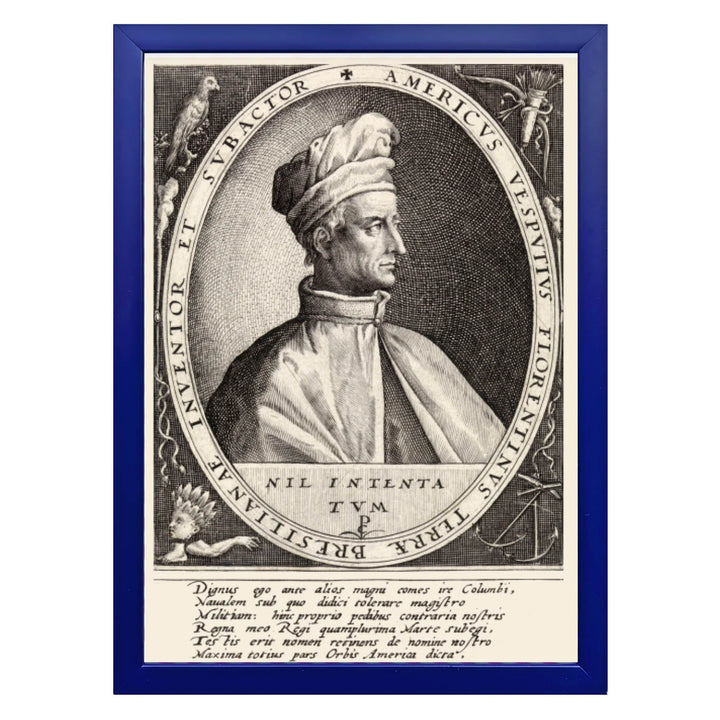 Portrait of Amerigo Vespucci Art Print