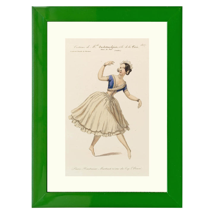 Costume de Melle Carlotta Grisi, rôle de la Péri, dans la Péri (Ballet) Art print