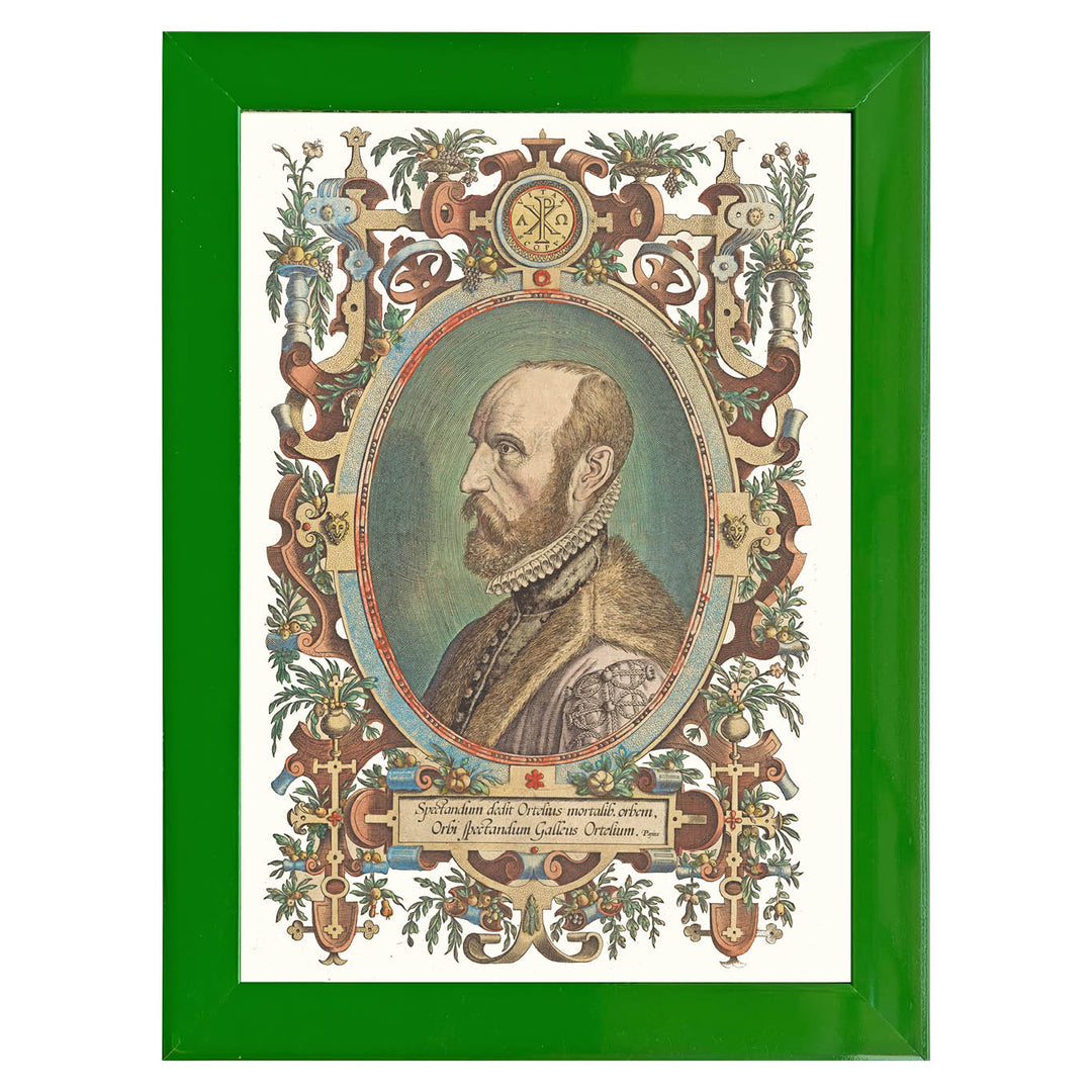 Portrait of Abraham Ortelius Art Print