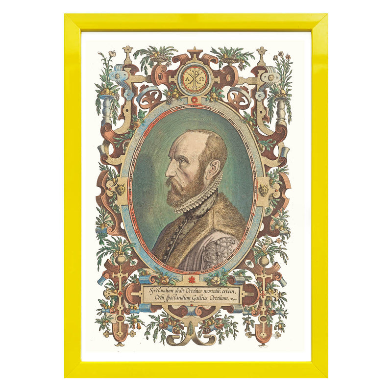 Portrait of Abraham Ortelius Art Print