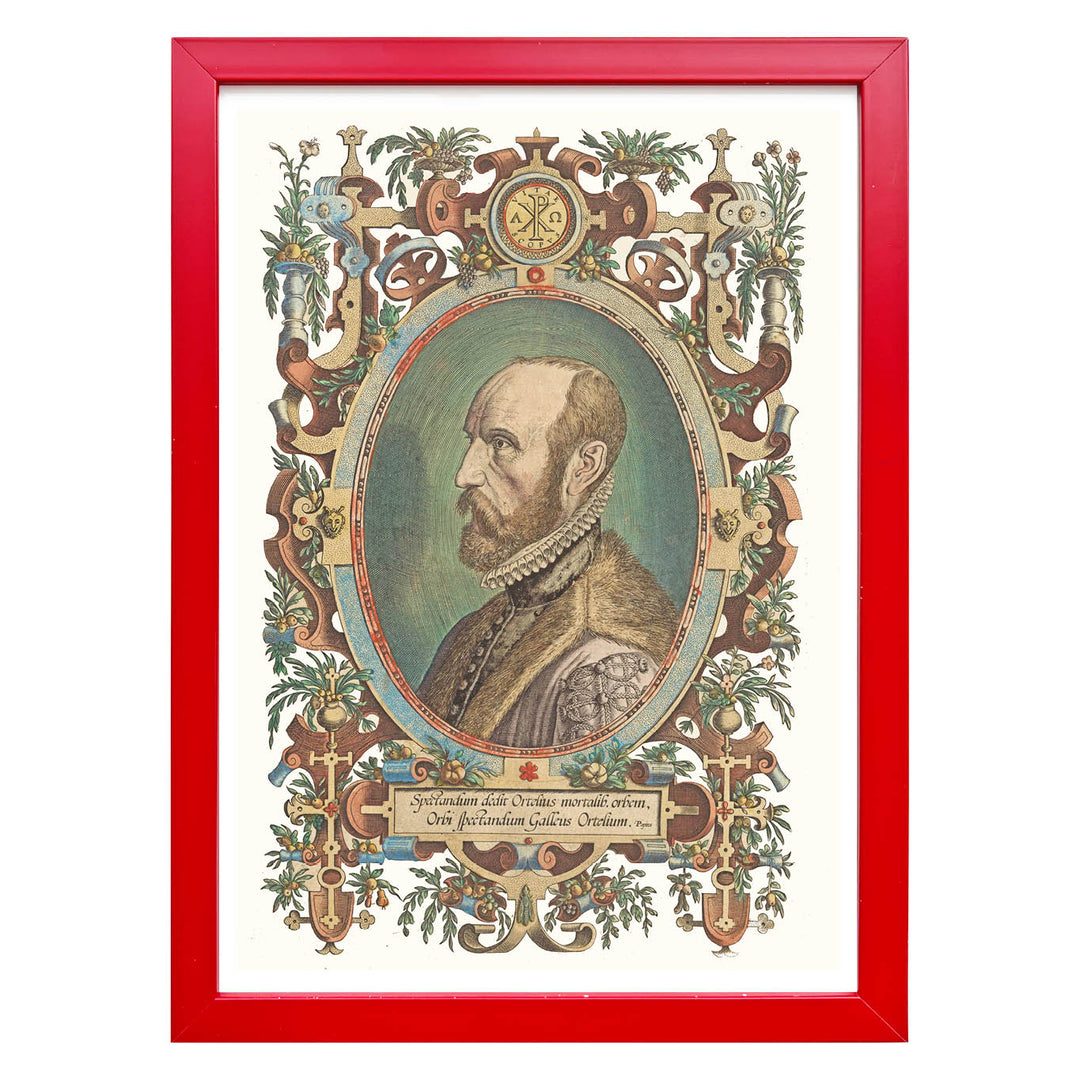 Portrait of Abraham Ortelius Art Print