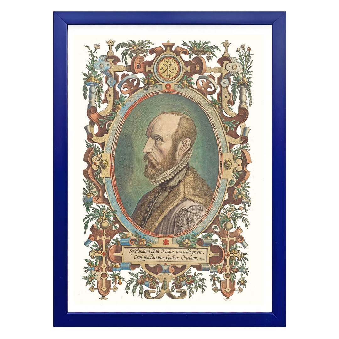 Portrait of Abraham Ortelius Art Print