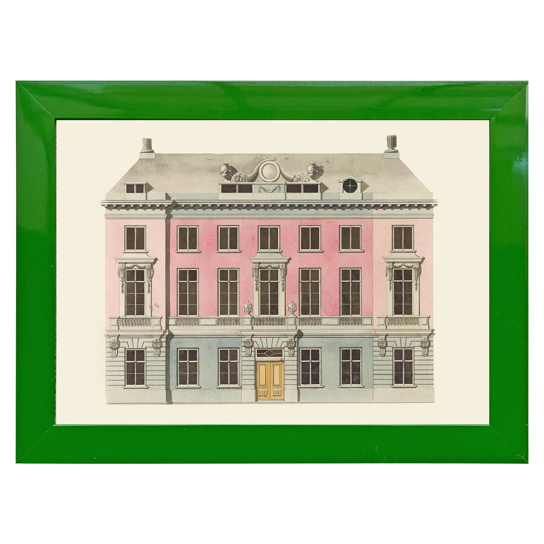 A Classical House by C. Taselaar ART PRINT