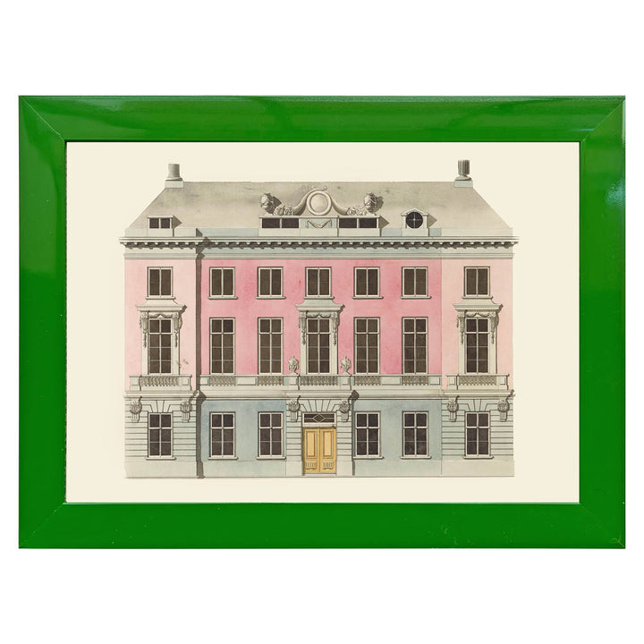 A Classical House by C. Taselaar ART PRINT