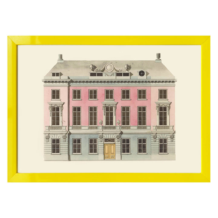 A Classical House by C. Taselaar ART PRINT